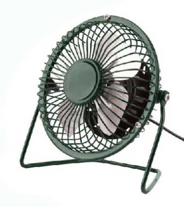 Desk Fan Green