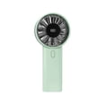 thumbnail image 1 of Desk Fan Handheld Fan LED Display Rechargeable Mini 3 Speed Quiet Desk Fan for Office Bedroom Dorm Indoor Use, 1 of 6