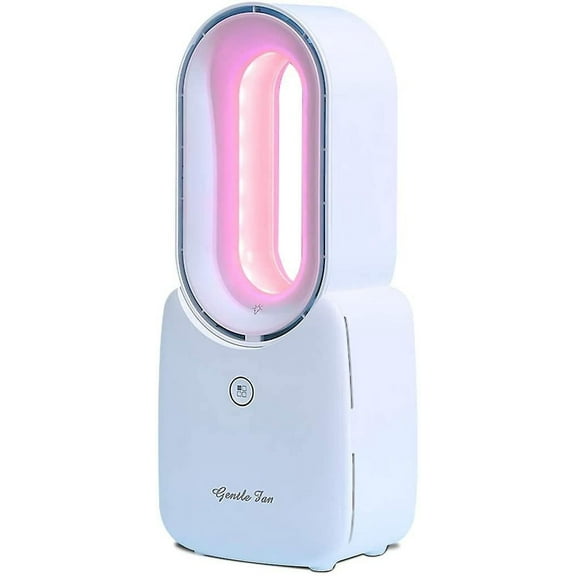 Desk Fan Misby 11.8 Inch Bladeless Fan Small Table Fan Air