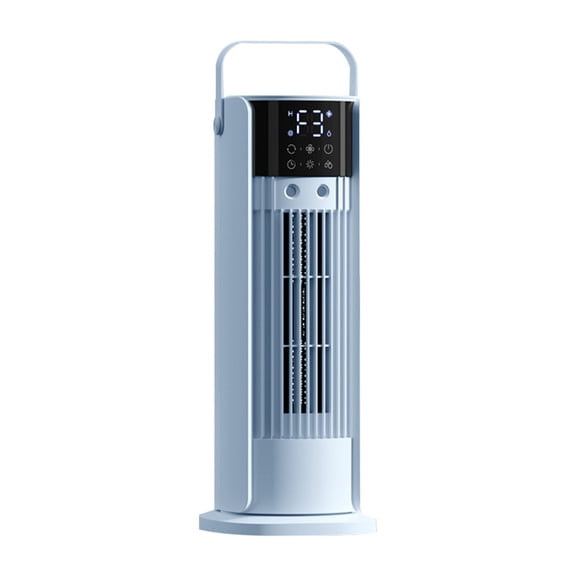 Desk Fan Portable Air Conditioner Fan USB Charging Water Tower Fan Automatic Head Shaking Cooler Desktop Humidification Spray Conditioning Fan Mute Fan for Indoor Outdoor Office Bedroom