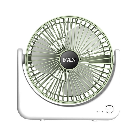 Desk Fan, Strong Wind Ultra Quiet Portable Rechargeable USB Fan,Smart Display Table Fan for Bedroom,Office,Kitchen,Home,Outdoor
