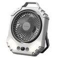 thumbnail image 1 of 16000mAh Camping Fan, 3 Speed Tent Fan, Hang & Stand 2-in-1 Design, 51H Long Endurance Portable Outdoor Cooling Fan, Great for World Cup viewing, Camping, Fishing, Stall, Home and Car Use, 1 of 9