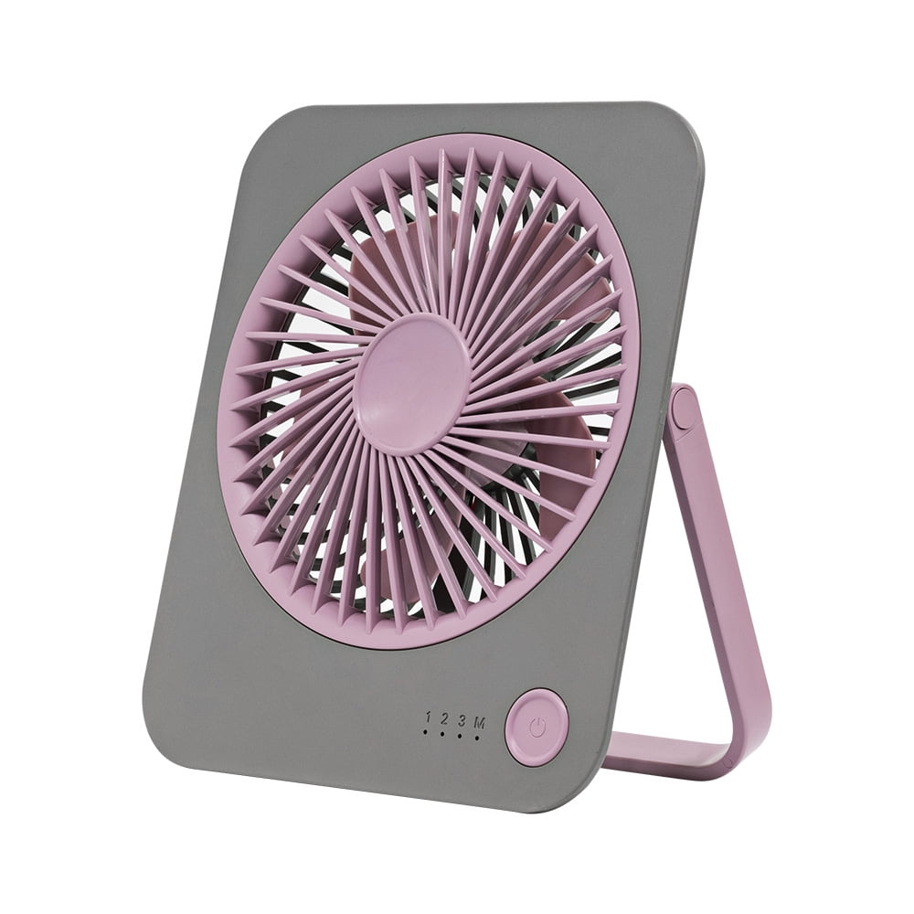 AiYchen 5" 4-Speed Ultra-Thin Rechargeable Desk Fan