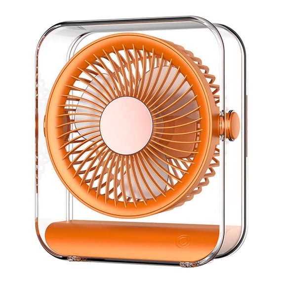 Desk Fan Usb Rechargeable Portable Mini Table Fan, Quiet Operation, 6.89 Inch, for Bedroom Office Desktop