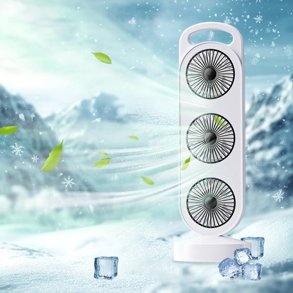 Desk Fans Clearance, Desktop Portable Fan With Three Adjustable Wind Speeds Brings Cool And Soothing Feeling Suitable for Home Office And Bedroom Use