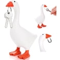 thumbnail image 1 of Desk Goose 7 Inch Desktop Goose Statue With Magnetic Beak Used for key storage,Funny Goose Figurine for Office Table or Home Decorations Idea, 1 of 7