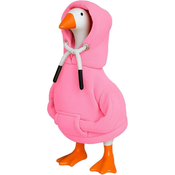 Desk Goose Outfits 7 Inch, Desktop Goose Accessory Mini Halloween Hoodie for Desk Goose Magnetic Goose Statue Key Holder Clothes for Table Decor