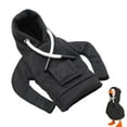 thumbnail image 1 of Desk Goose Outfits 7 Inch Mini Goose Hoodies, Tabletop Goose Clothes, Mini Porch Goose Accessory for Goose Statue, Funny Porch Gooses Decor, 1 of 8