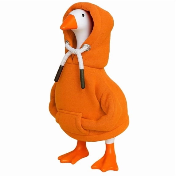 Desk Goose Outfits 7 Inches - Mini Hoodie Clothes for Desk Goose Magnetic Tabletop Goose Statue Decor Accessories Set for Home & Office