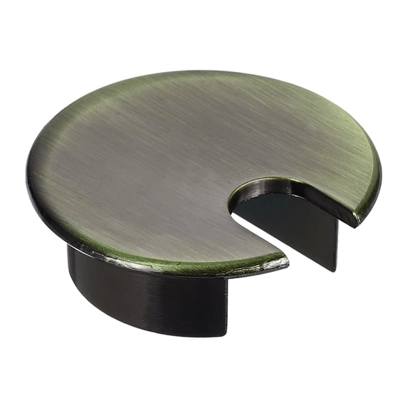 Desk Grommet 1.4 Inch,Zinc Alloy Round Desk Hole Cover,35mm,Bronze