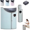 thumbnail image 1 of Under Desk Heater with Digital Display & Soft Skin-Friendly Fleece,5-Second Quick Heating,8 Speed Adjustment,360° Fully Enclosed Heating,Portable Folding Electric Leg & Foot Warmer for Office, 1 of 8