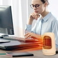Desk Heater, Small Space Heater, 1200w Desktop Heater Heating Electric