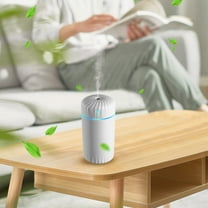 Desk Humidifier, Cool Mist Humidifier for Home Bedroom Office, 450ml Capacity, Multiple Modes, Colorful Night Light, Quiet Operation, Portable, Uses Clean Tap Water