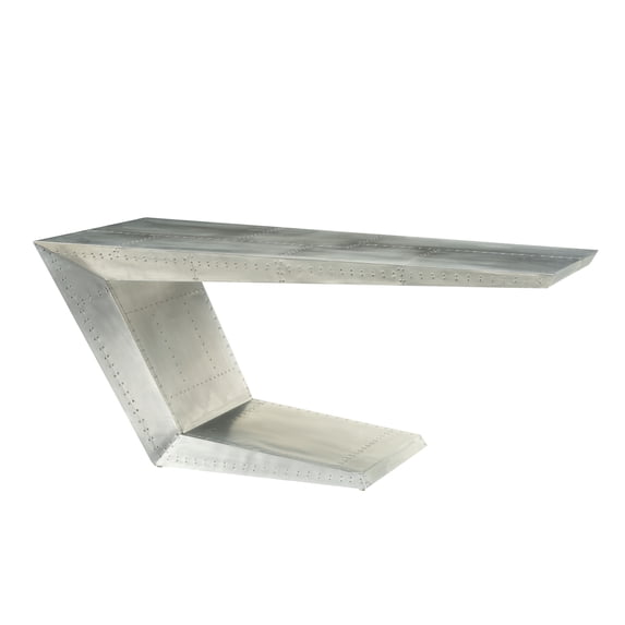 Desk In Aluminum - Aluminum, Plywood