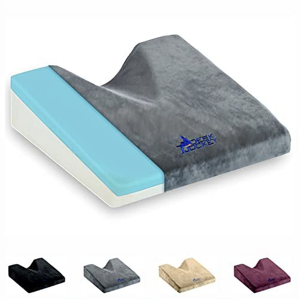 Premium Therapeutic Grade Car Wedge Cushion - auto seat cushion - wedge cushion