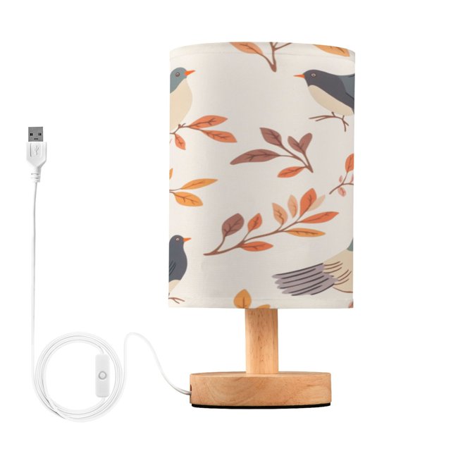 Desk Lamp Bedside Lamp 5.12x9.7In LED Lamp With USB Charging Interface
