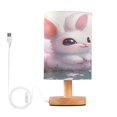 thumbnail image 1 of Desk Lamp Bedside Lamp 5.12x9.7In LED Lamp With USB Charging Interface For Bedroom Living Room Office Study Stylish Decoration Purple Rabbit, 1 of 7