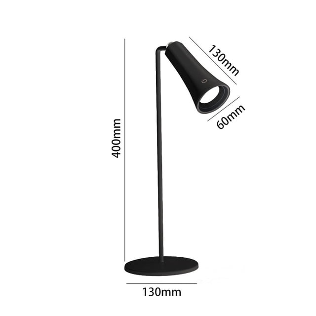 Desk Lamp Hanging  Table Lamp LED USB Rechargeable Stepless Dimming Cabinet Closet Wardrobe Night Light
