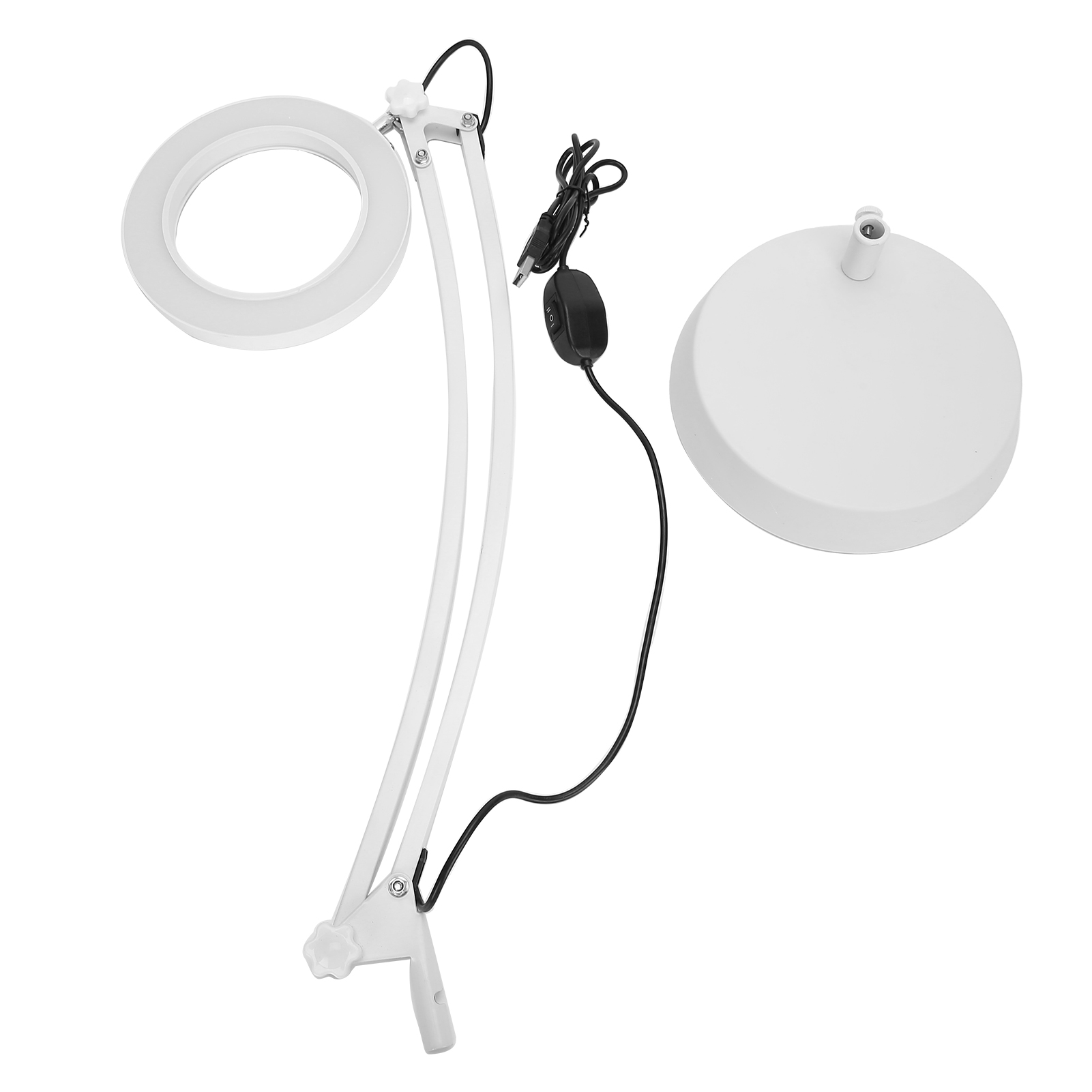 Desk Lamp USB Adjustable Cold Light Shadowless LED Light for Home Nail Art Tattoo