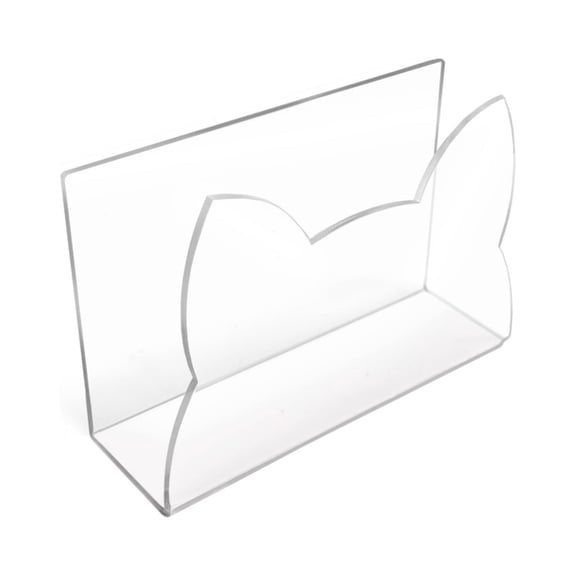 Desk Letter Holder Mail Rack 15x5.5x10cm for Office Desktop Envelope Organizers Desk File Storage Holder Display Slot