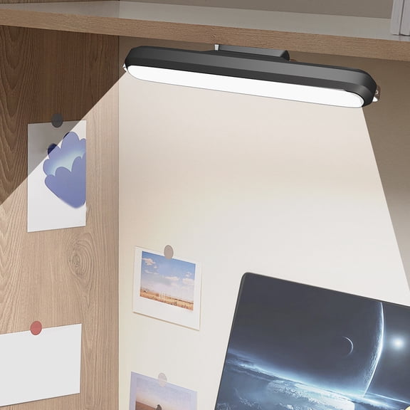 Desk Light Bar 11.2" Magnetic Rechargeable LED Light Bar, Under Cabinet Lighting for Desk, Home Office, Shelf, Reading