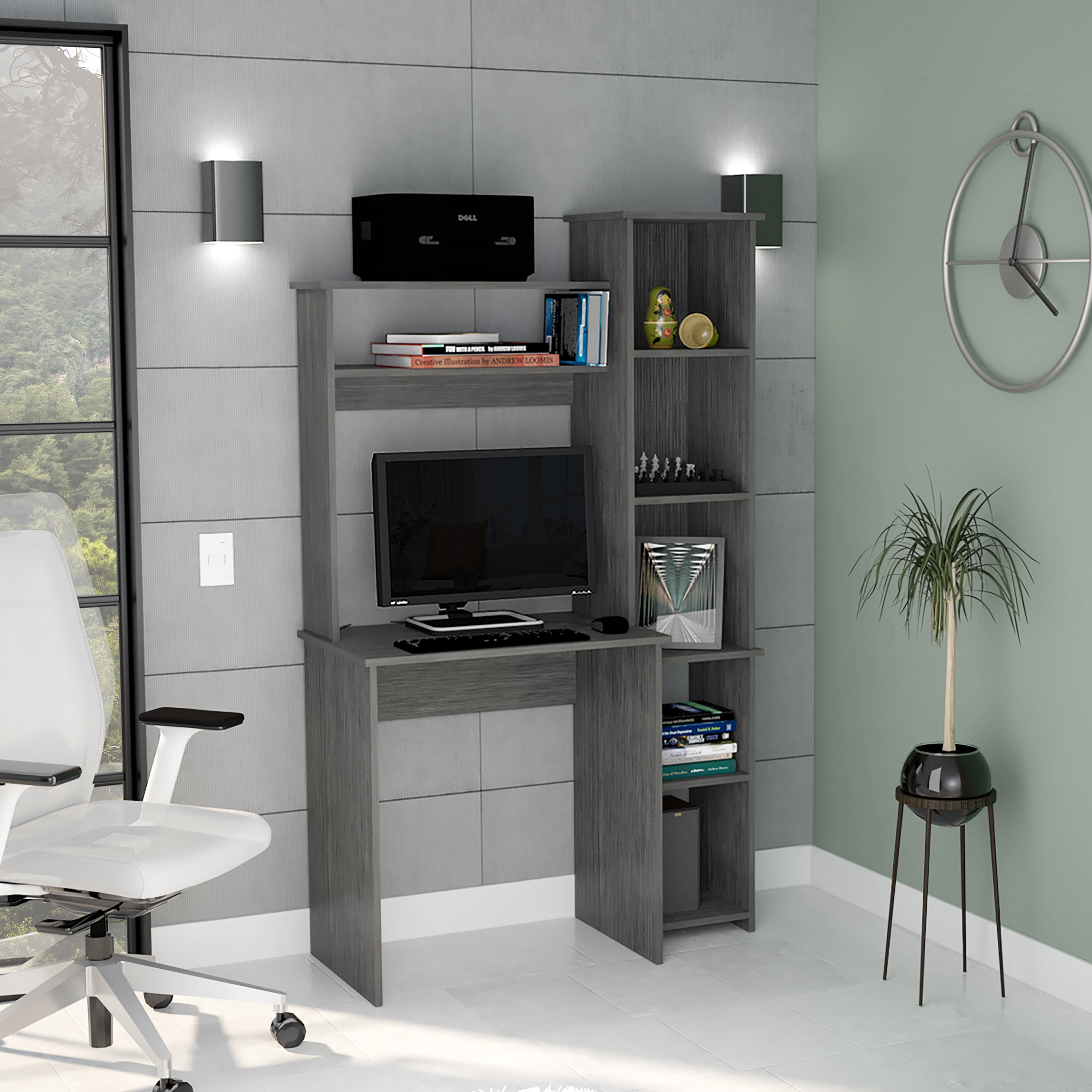 Desk Logan Five Cubbies