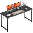 thumbnail image 1 of 54" Computer Desk, Modern Office, Study & Gaming Desk with Storage, Large Legroom, Sturdy Metal Frame, 1 of 8