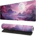 thumbnail image 1 of Desk Mat, Anime Desk Pad Mat, Desk Matt for Desktop, XL Large Mouse Pad for Desk, Anti-Slip Big Mousepad with Stitched Edges, Keyboard Pad Mouse Mat for Gaming and Office (Cherry Blossom 4), 1 of 6
