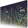 thumbnail image 1 of Desk Mat, Desk Mats On Top of Desks Gaming Mouse Pad with Non-Slip Base Extended Large Mouse Pad XL Keyboard Mouse Pad for Work, Game, Office, Home - Weeds (35.4x15.7 in), 1 of 6
