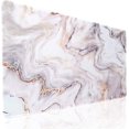 thumbnail image 1 of Desk Mat, Extended Gaming Mouse Pad Large 31.5" x 15.7" XL Keyboard pad with Stitched Edges Non Slip Base, Water-Resistant Computer Laptop Desk Pad for Office and Home (Platinum Marble), 1 of 6