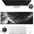 thumbnail image 1 of Desk Mat,Horror Anime Manga Large Gaming Mouse Pad for Desk XL,Anime Scene Desk Pad,Extended Big Computer Keyboard Mouse Pad with Non-Slip Base and Stitched Edge 31.5"x11.8", 1 of 5
