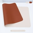 thumbnail image 1 of Desk Mat Large Protector Pad - Multifunctional Single-Sided Office Desk Pad,Smooth Surface Soft Mouse Pad, Waterproof Desk Mat for Desktop, Pu Leather Desk Cover for Office/Home(24" x 12inch"), 1 of 5
