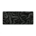 thumbnail image 1 of Desk Mat,Topographic Contour Extended Big Mouse Pad Computer Keyboard Mouse Mat with Non-Slip Base (31.5x11.8 In) C, 1 of 6