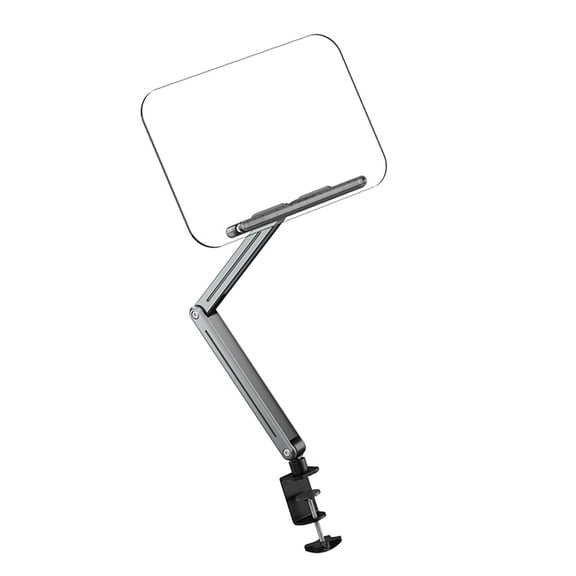 Desk Mount Reading Stand Height Adjustable to 20Inches Clamps to 2.2nch Thick Surfaces for Laptop Holder