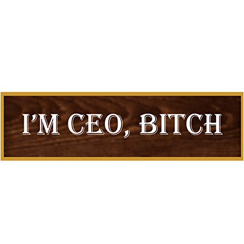 Desk Name Plate Engraved Name Plate Funny Name Plate Office Name Plate