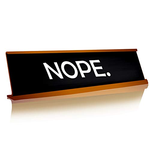 Desk Name Plate Engraved Name Plate Funny Name Plate Office Name Plate