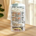 thumbnail image 1 of Desk Organizer under $5! CQCYD Rotating Desktop Organizer with Multiple Drawers, Multi-Layer Storage Box for Stationery Cosmetics, Spinning Organizer for Desk Organization, Office Supplies, 1 of 6