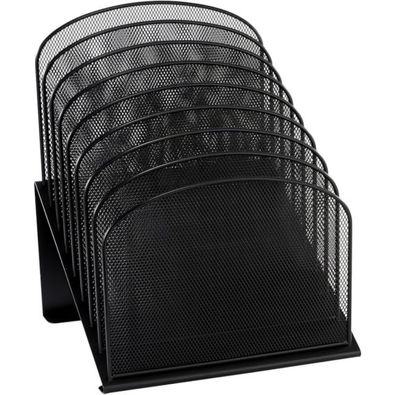 Desk Organizer, 8 Tiered Vertical Compartments, Office and Classroom Mailbox ,