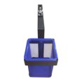 thumbnail image 1 of Desk Organizer Blue Mesh Clamp on Storage Basket Adjustable Clamp 1 Piece for Home Office Pool Side Water Bottle and Small Item Organization, 1 of 7