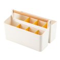 thumbnail image 1 of Desk Organizer Multi-Functional Carry Divided Office Storage Tote Plastic Pencil Pen Holder Stationary, 1 of 6