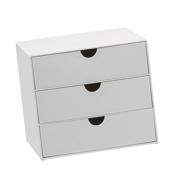 Desk Organizer with 3 Drawers Storage Drawer Cabinet Compartments Multifunctional Stackable Desk Organization Stationary Organizer for Desk Large