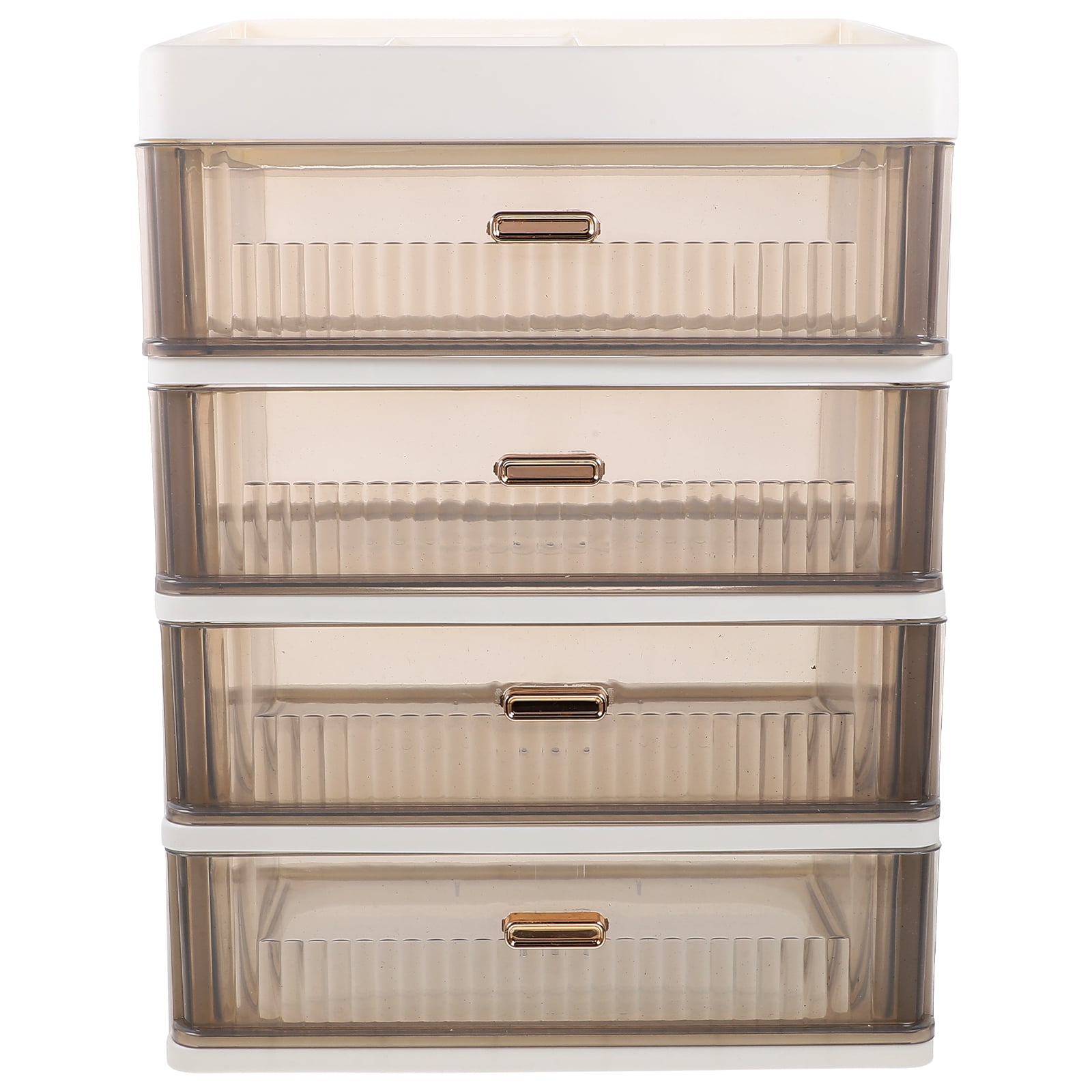 FONDOTIN White Desk Organizer with Multiple Drawers, Office and Home Storage Solution, Efficient Workspace and Desk Accessories