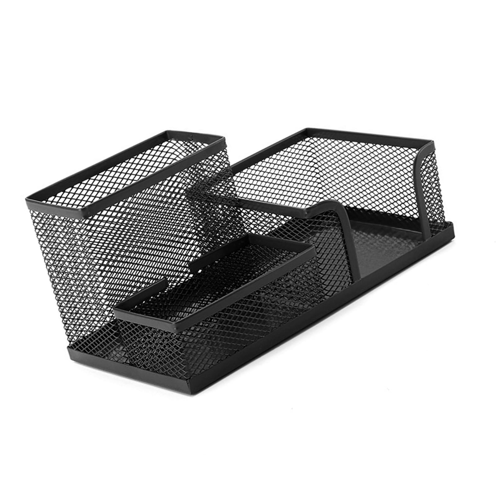 Note Sharp Organizer Desk Organizers 3 Compartments Pen Holders Pencil Storage Box Shelf ...