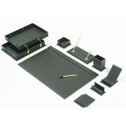 Desk Organizers - Desk Accessories - Leather Desk Organizer - Bonded Leather Set - Office Desk Accessories - Home Office Accessories - Desk Supplies - Leather Desk Set - Office Accessories