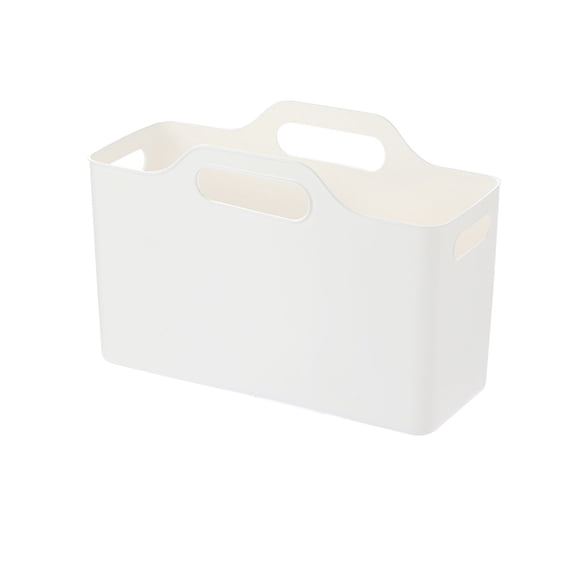 Desk Organizers Household Plastic Sundries Storage Basket Desktop Cabinet Rectangular Small Basket Home Transparent Bathroom Storage Basket