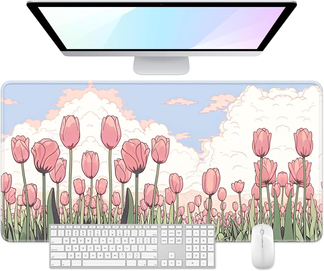 Desk Pad, 32" X 16" XXXL Extended Large Gaming Mouse Pad