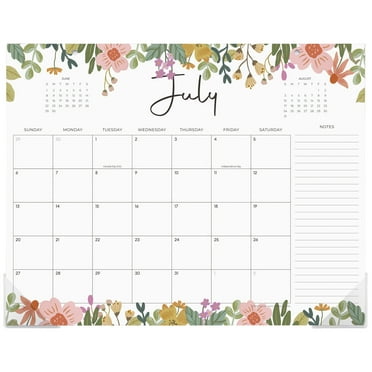 Desk Pad Calendar 2025-2026, Academic 18 Months Calendars for Home School and Office,15" x 12"