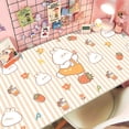 thumbnail image 1 of Desk Pad, Cute Cartoon Table Cover Desk Mat Water Repellent Protector Blotter Mouse Pad for Writing, Laptop, Desktop for Kids Girls (40cm*60cm, White Rabbit 2), 1 of 1