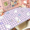 thumbnail image 1 of Desk Pad, Cute Cartoon Table Cover Desk Mat Water Repellent Protector Blotter Mouse Pad for Writing, Laptop, Desktop for Kids Girls (60cm*100cm, Rabbit Space Travel), 1 of 1