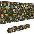 thumbnail image 1 of Desk Pad, Mushroom Gaming Mouse Pad,Computer Desk Mat Keyboard with Non Slip Base for Home Office,Extended Large Size 31.5" X 15.7", 1 of 6